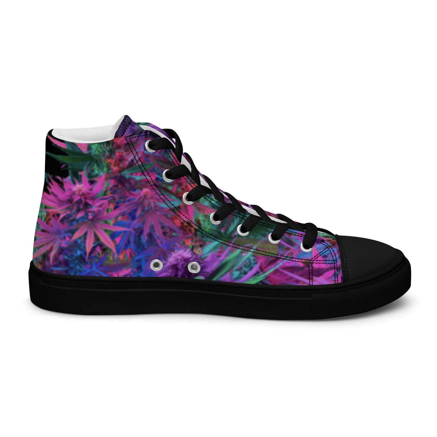 Galaxy-Men’s high top canvas shoes