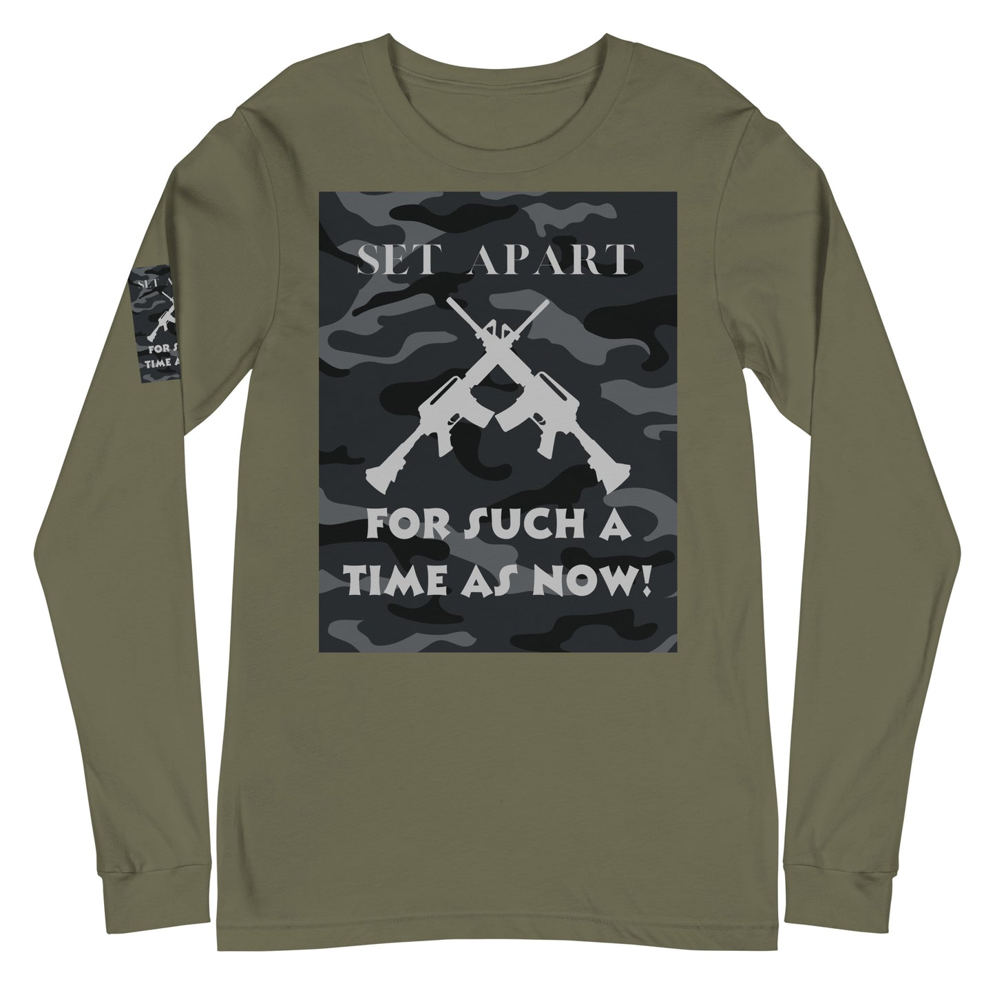 Such a Time as now-/Unisex Long Sleeve Tee