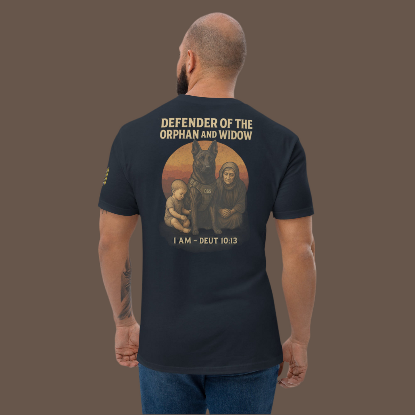 OSS Defender of the orphan Short Sleeve T-shirt