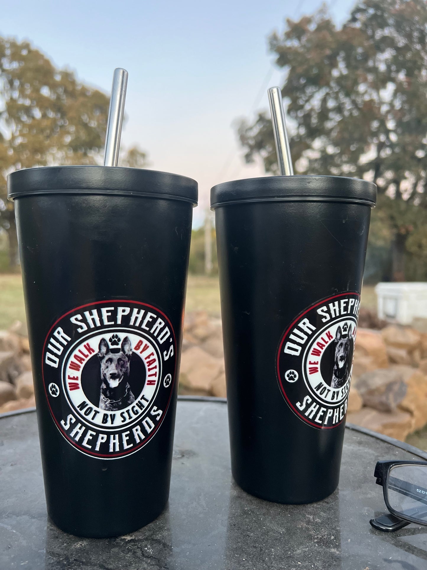 OSS Insulated tumbler with a straw