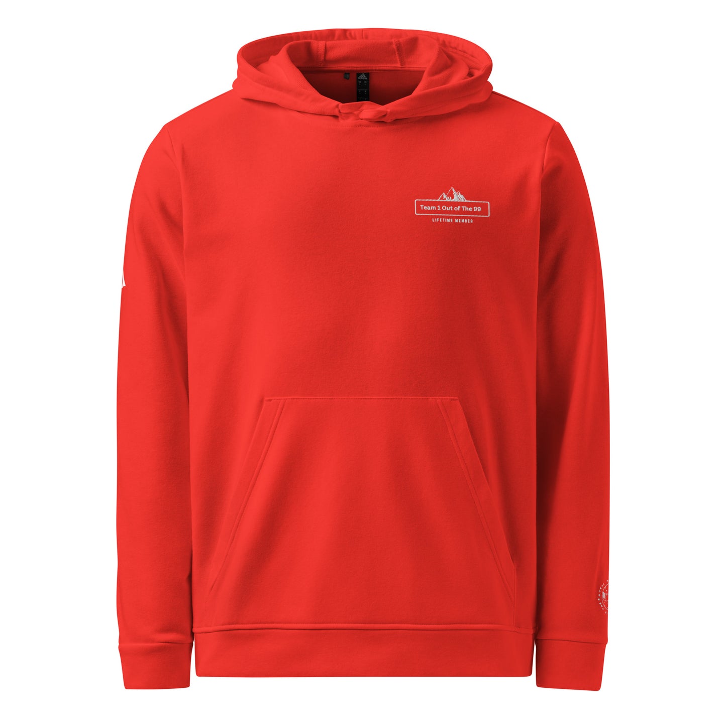 #1OutOfThe99- adidas fleece hoodie