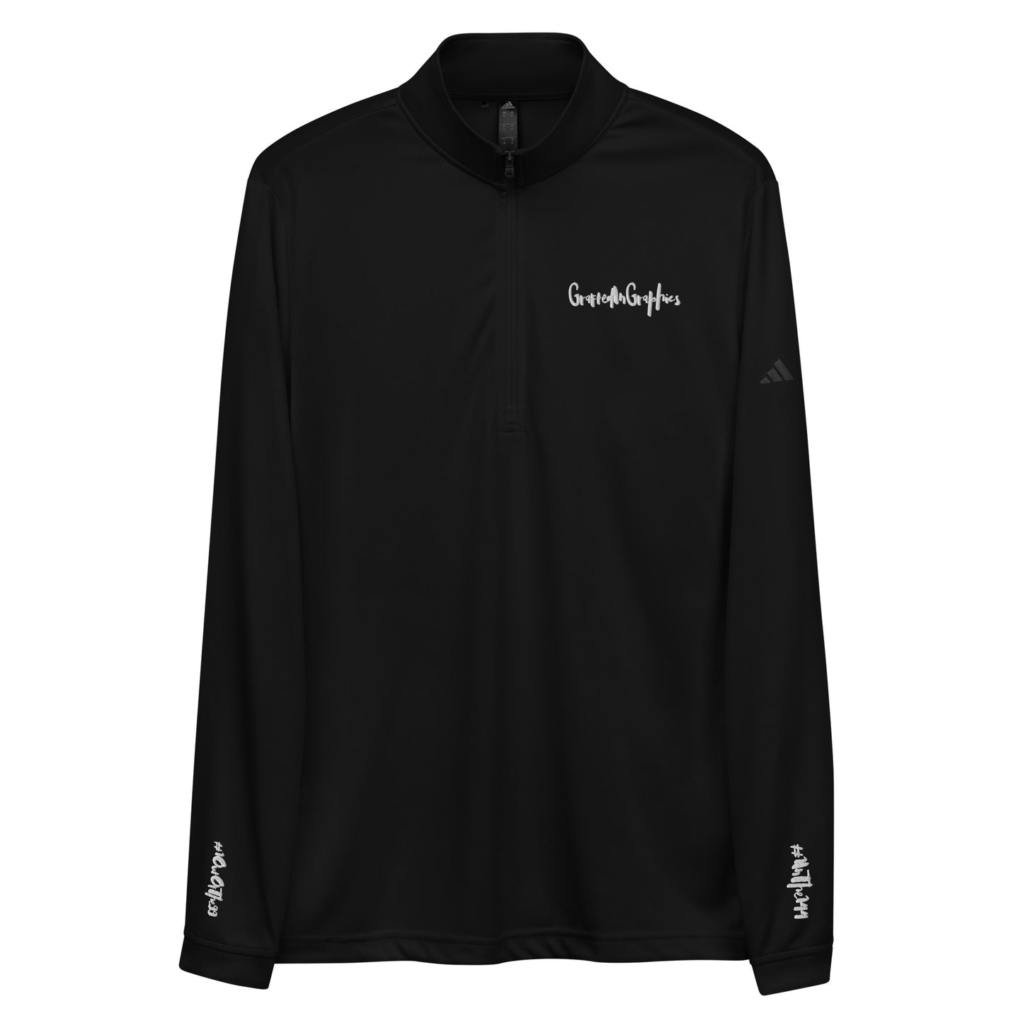 Grafted gear-Quarter zip pullover