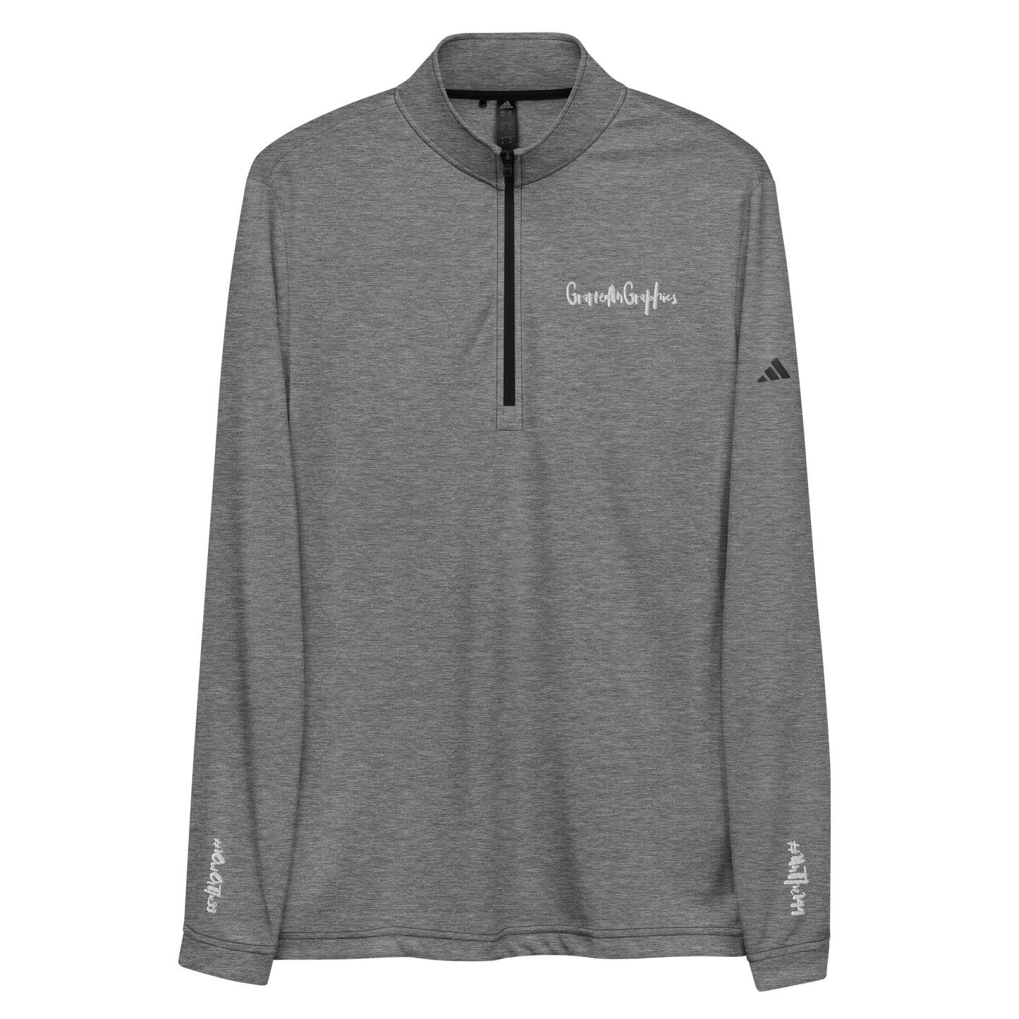 Grafted gear-Quarter zip pullover