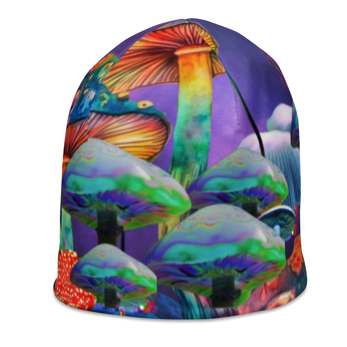 Shrooms-All-Over Print Beanie