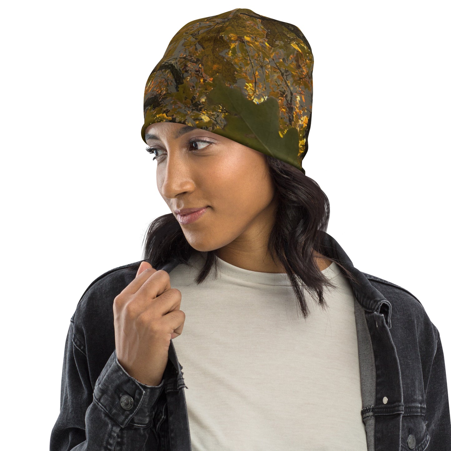 Custom camo All-Over Print Beanie