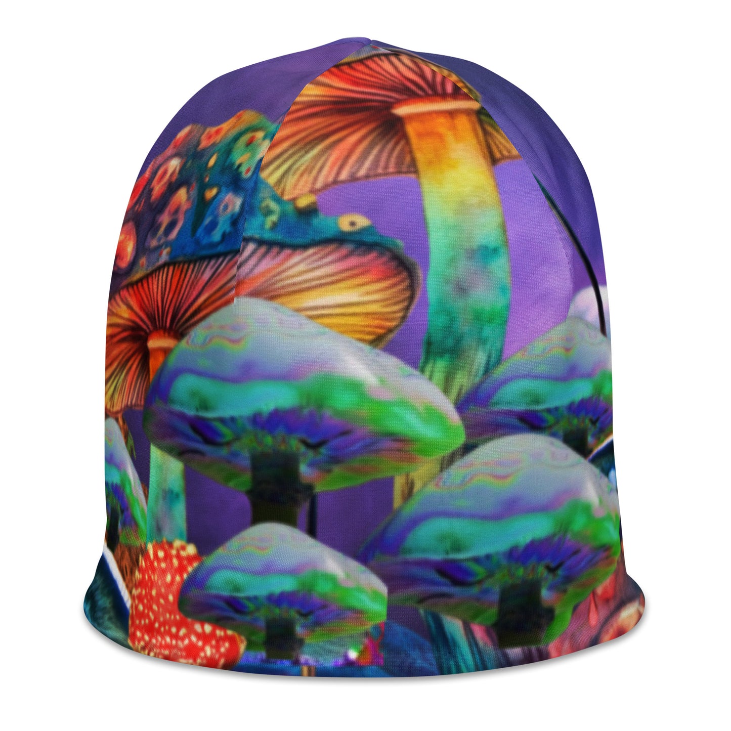 Shrooms-All-Over Print Beanie