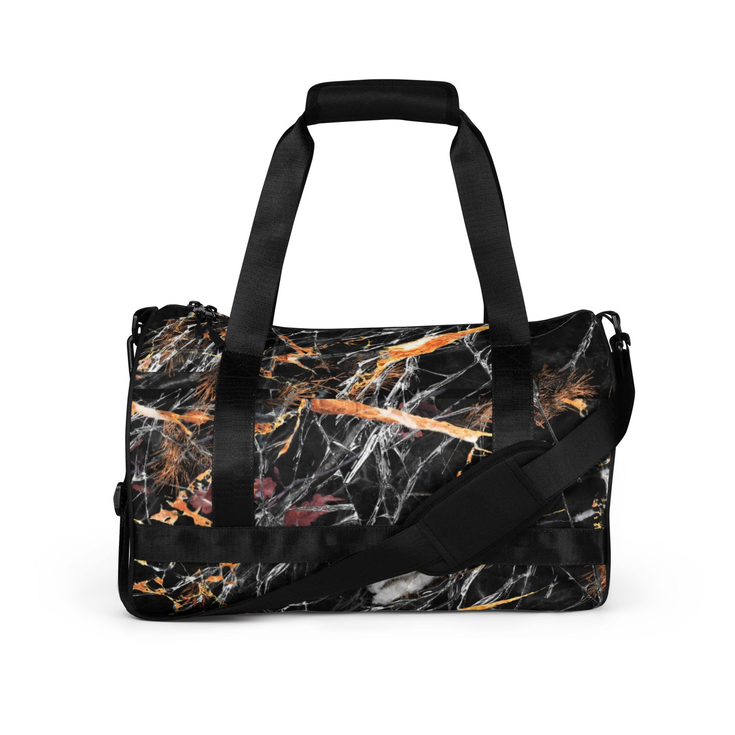 Camo-All-over print gym bag