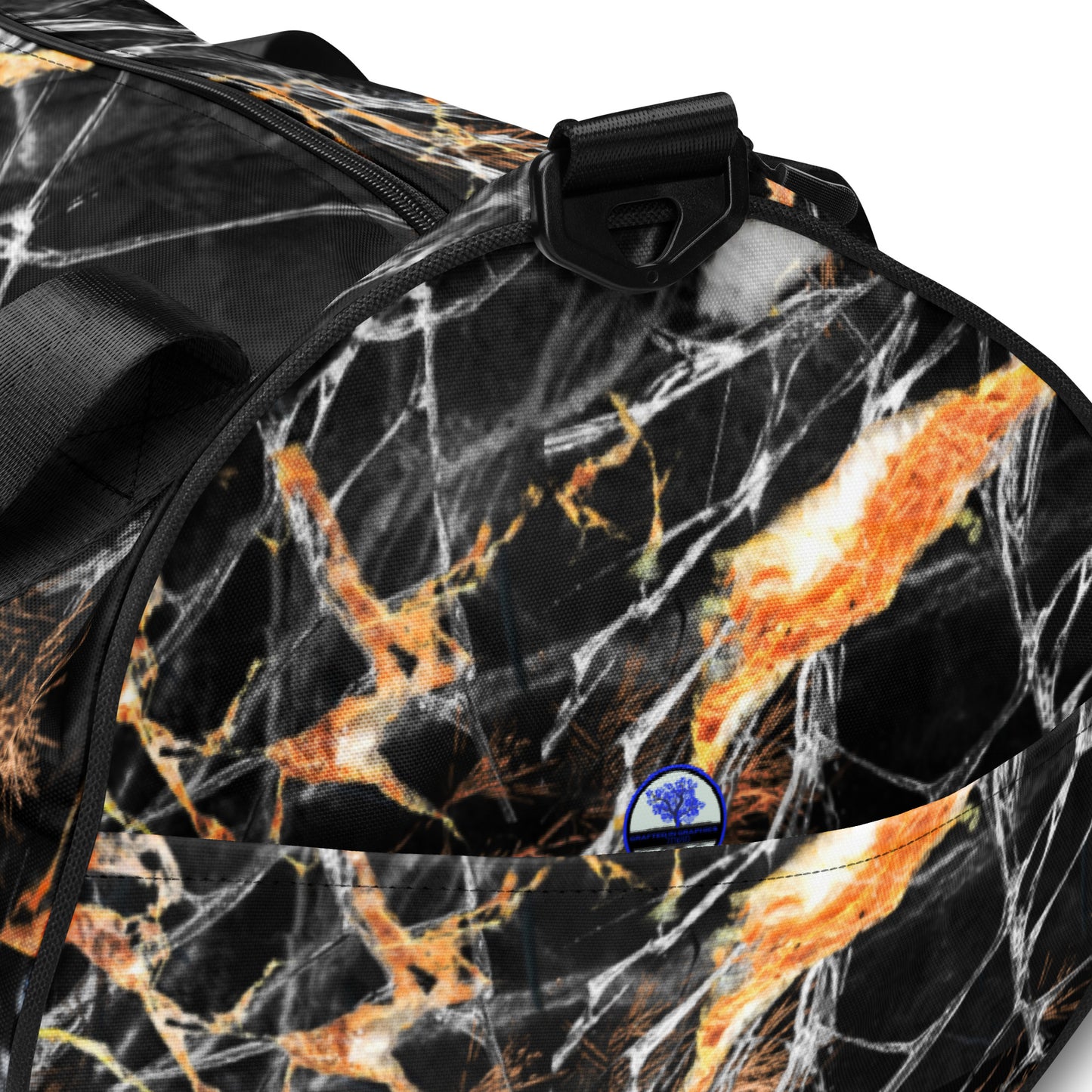 Camo-All-over print gym bag