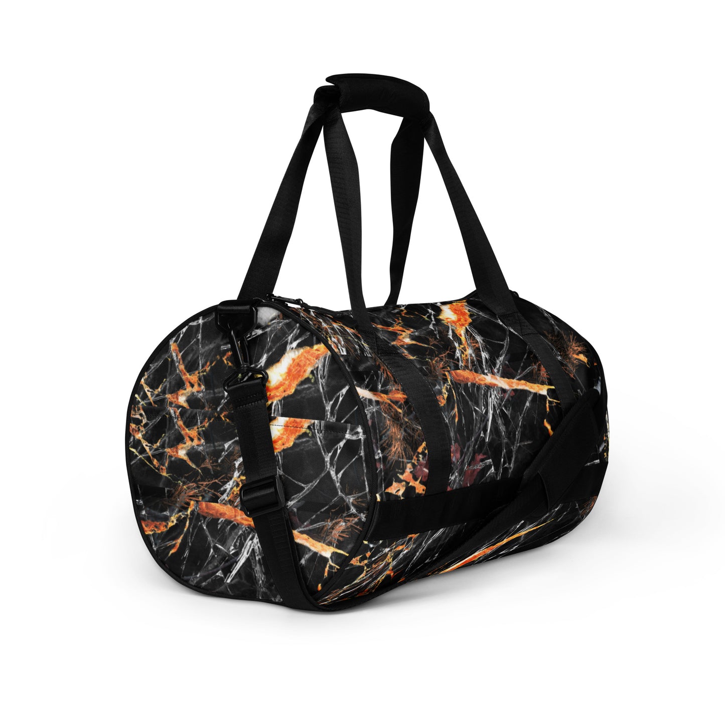 Camo-All-over print gym bag