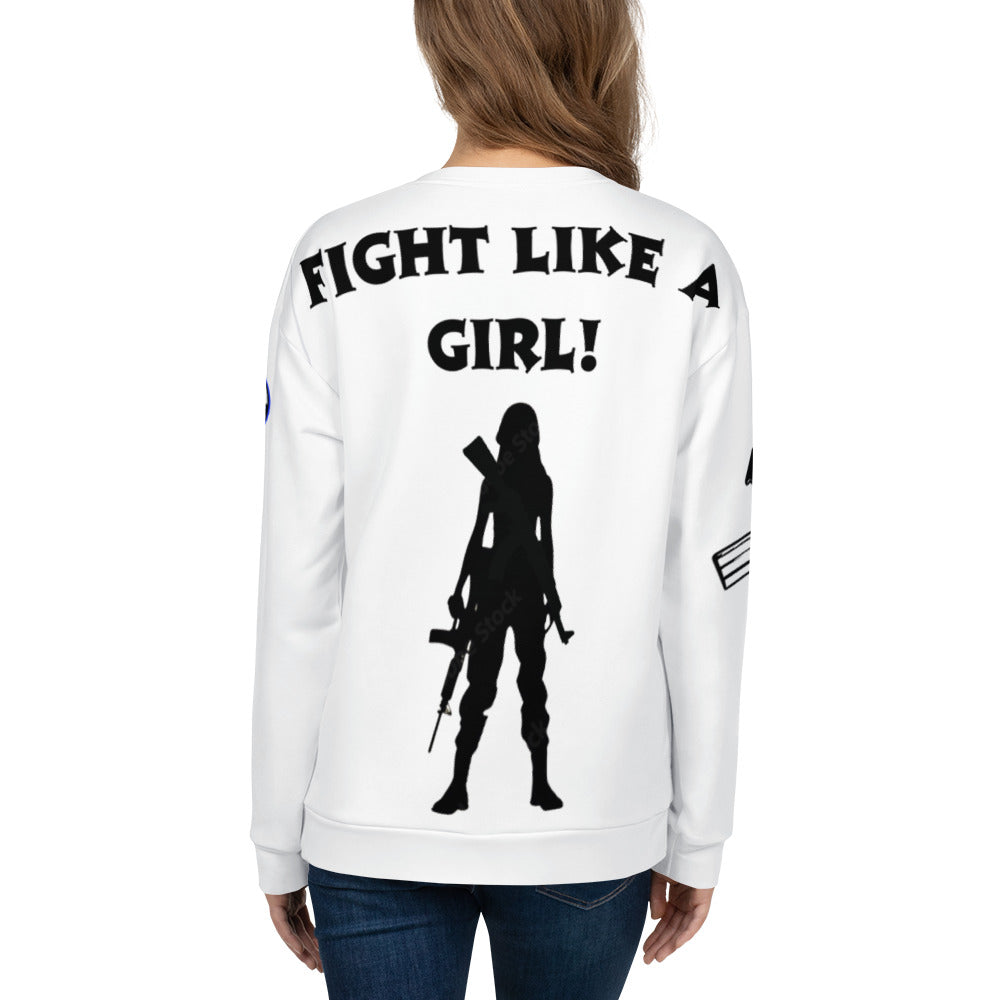 Fight like a girl-Unisex Sweatshirt