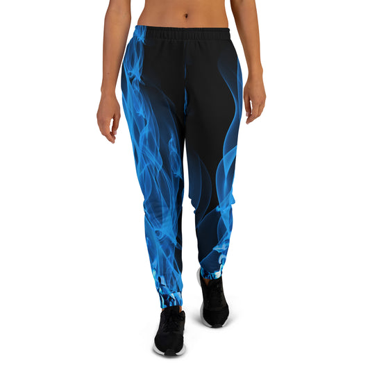 Blue flames-Women's Joggers