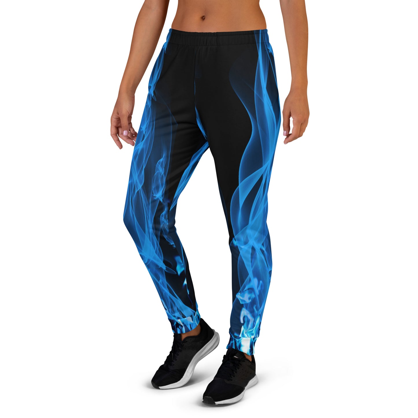 Blue flames-Women's Joggers