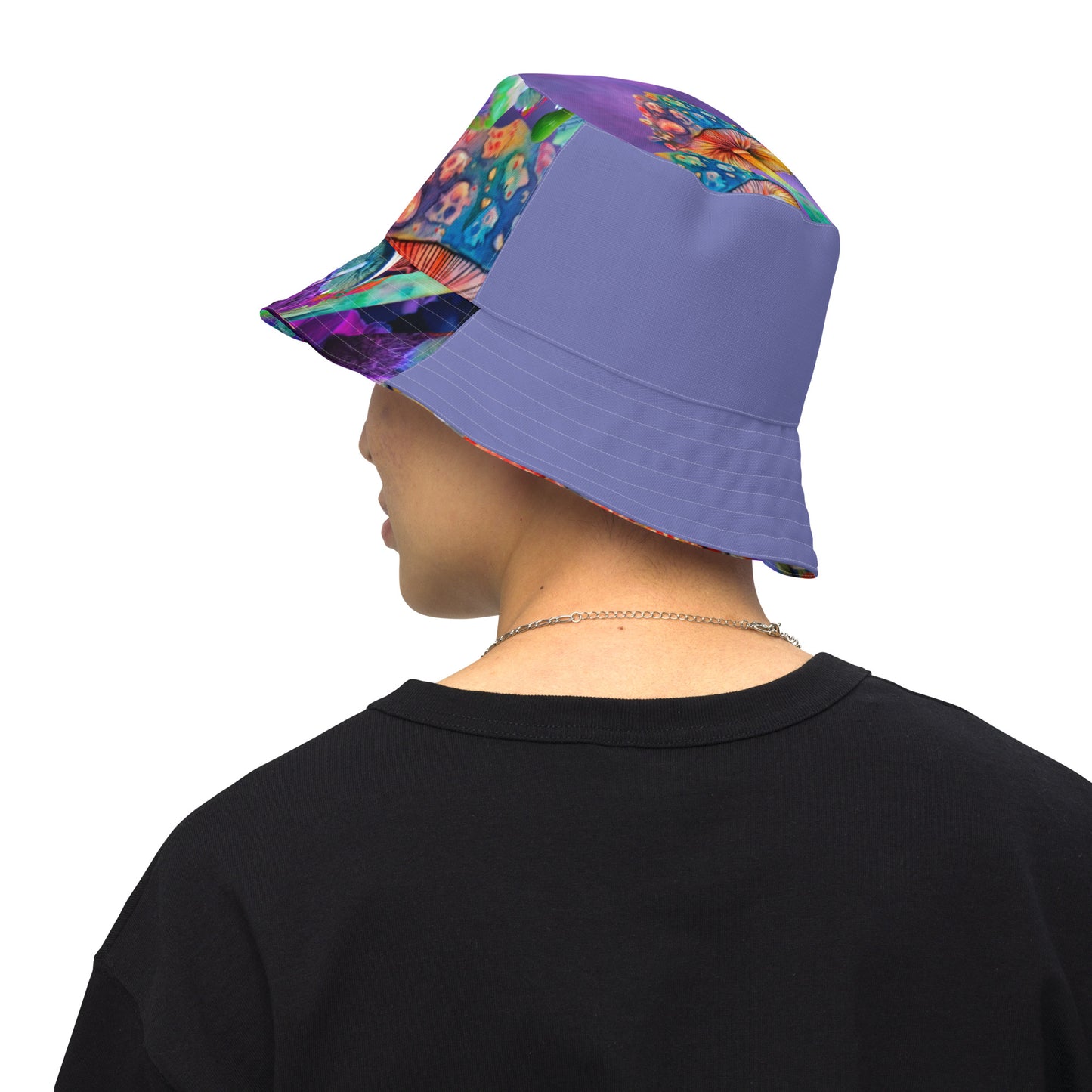 Shrooms Reversible bucket hat