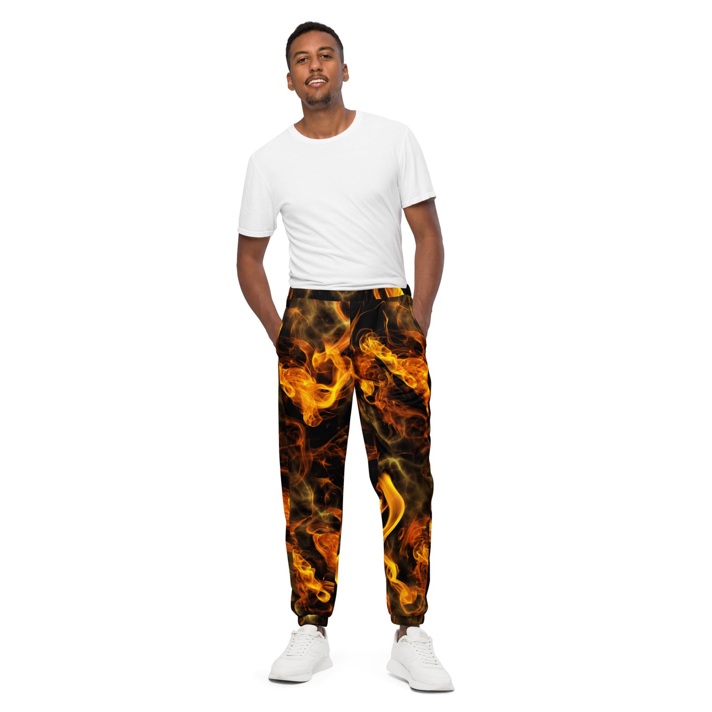 Set Apart flames-Unisex track pants