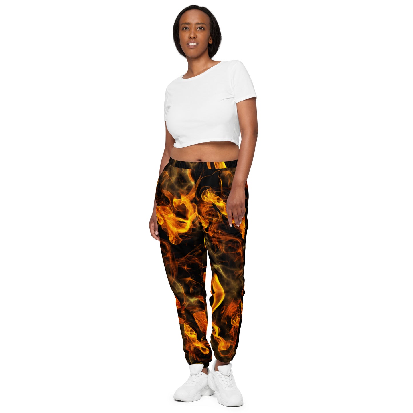 Set Apart flames-Unisex track pants