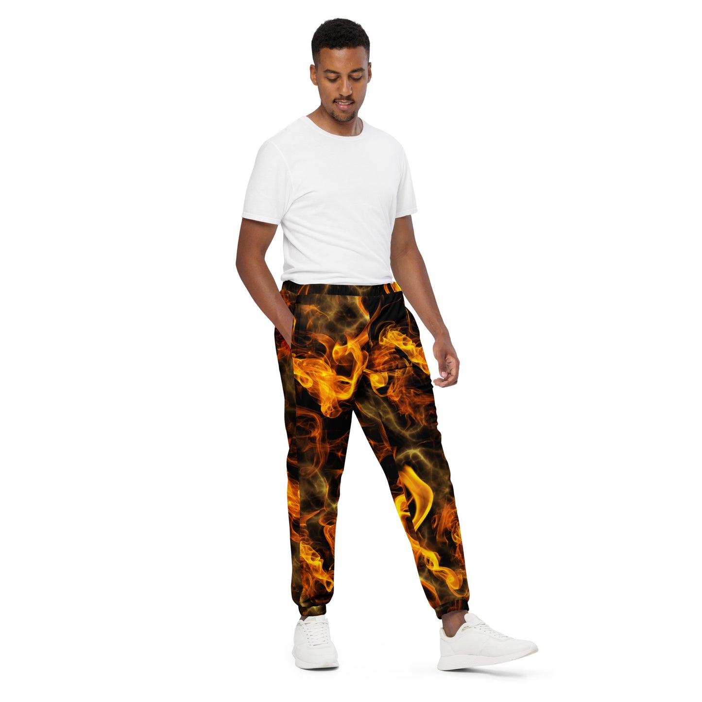 Set Apart flames-Unisex track pants