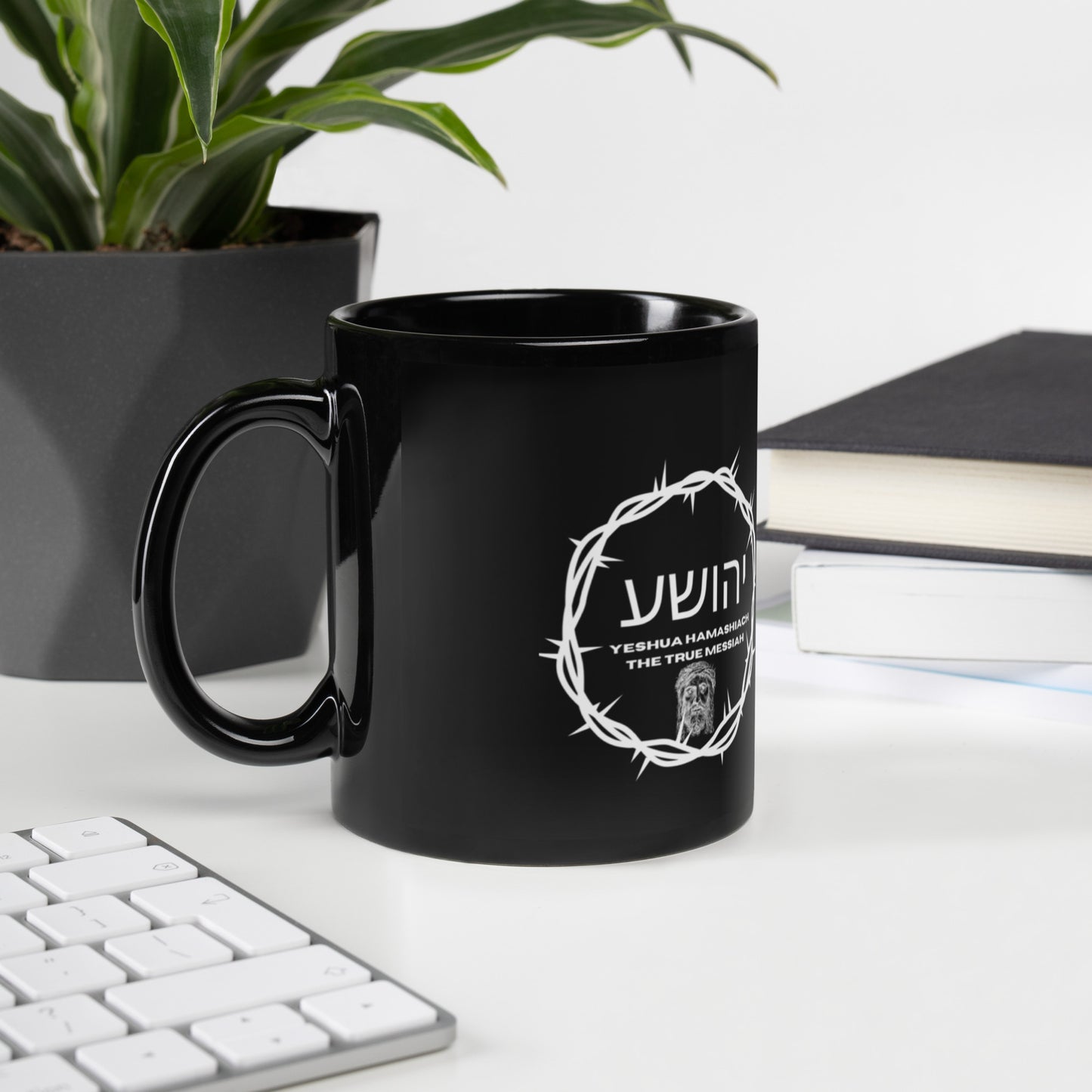 Black Glossy Mug