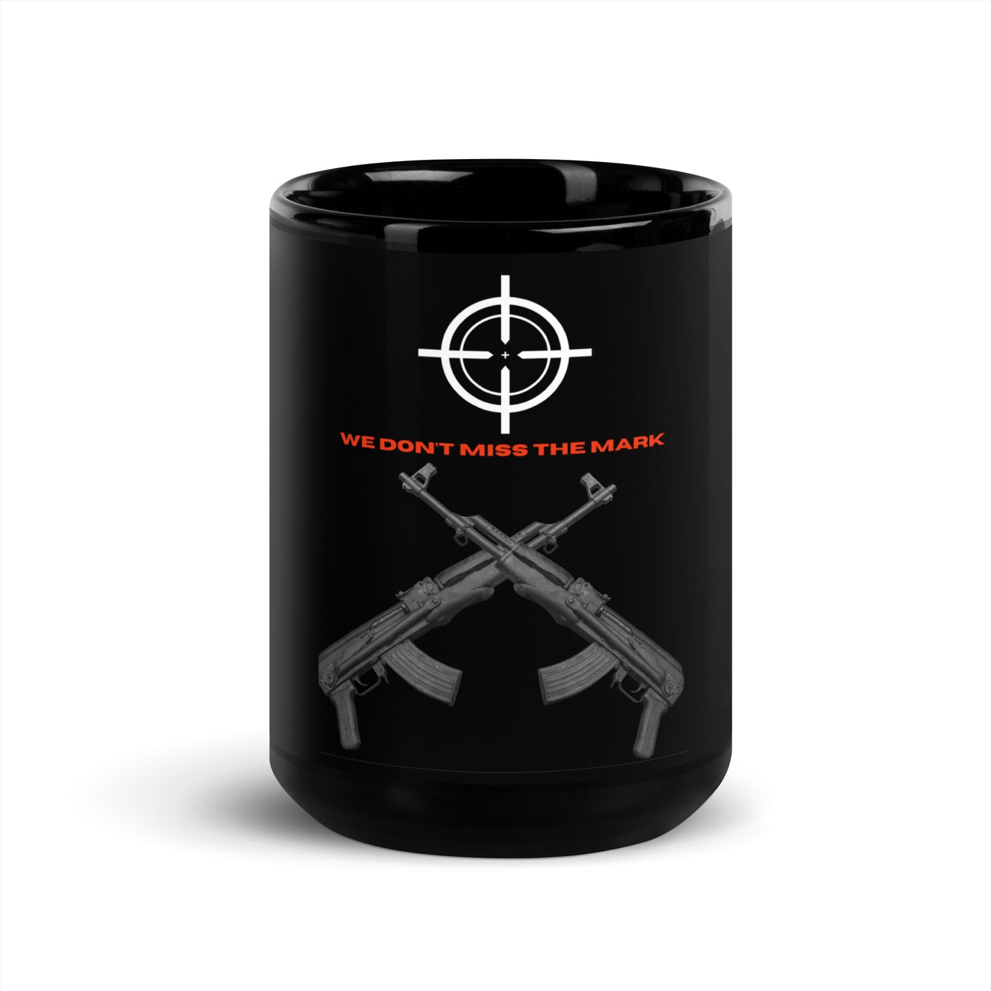 We don’t miss The Mark-Black Glossy Mug