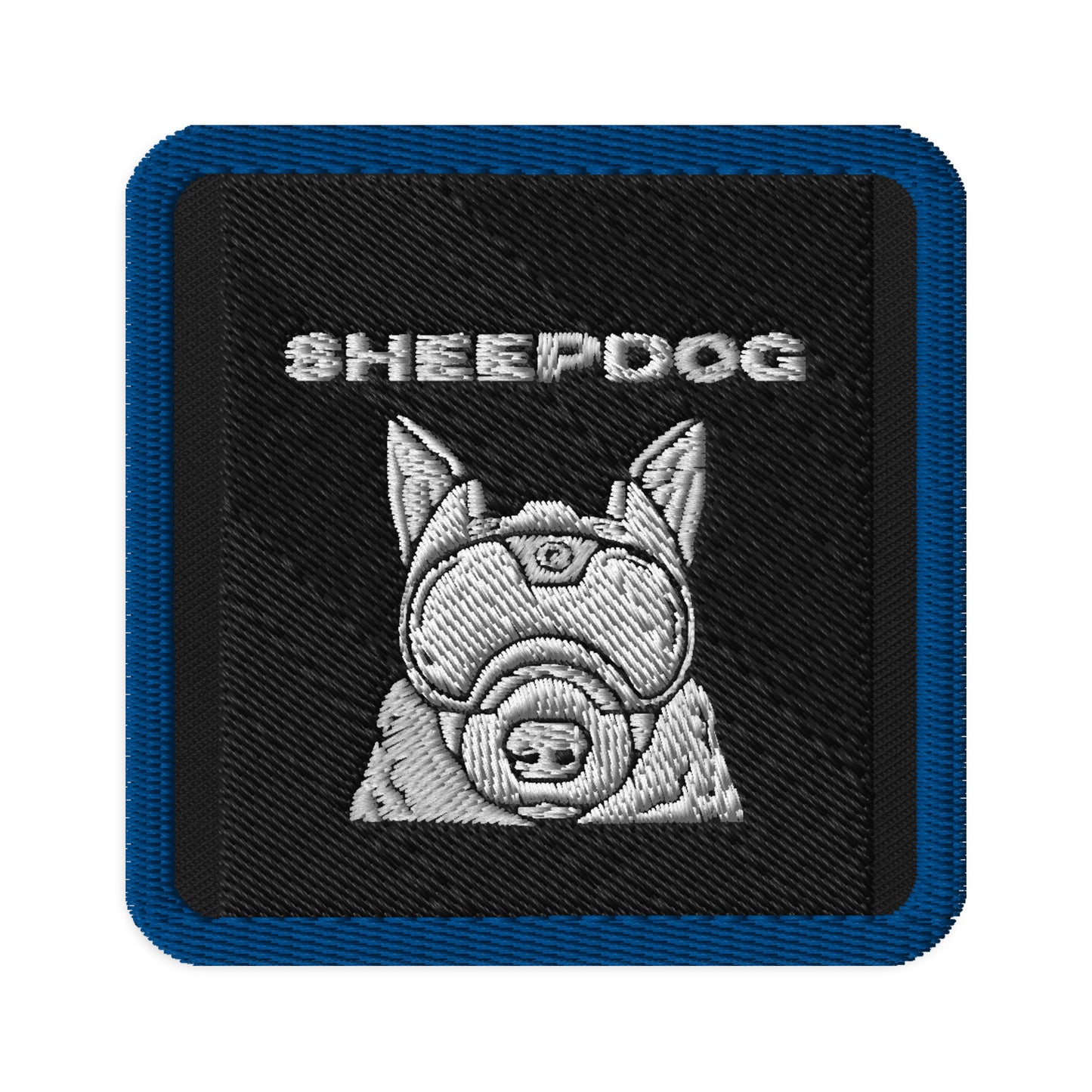 Sheepdog Embroidered patches