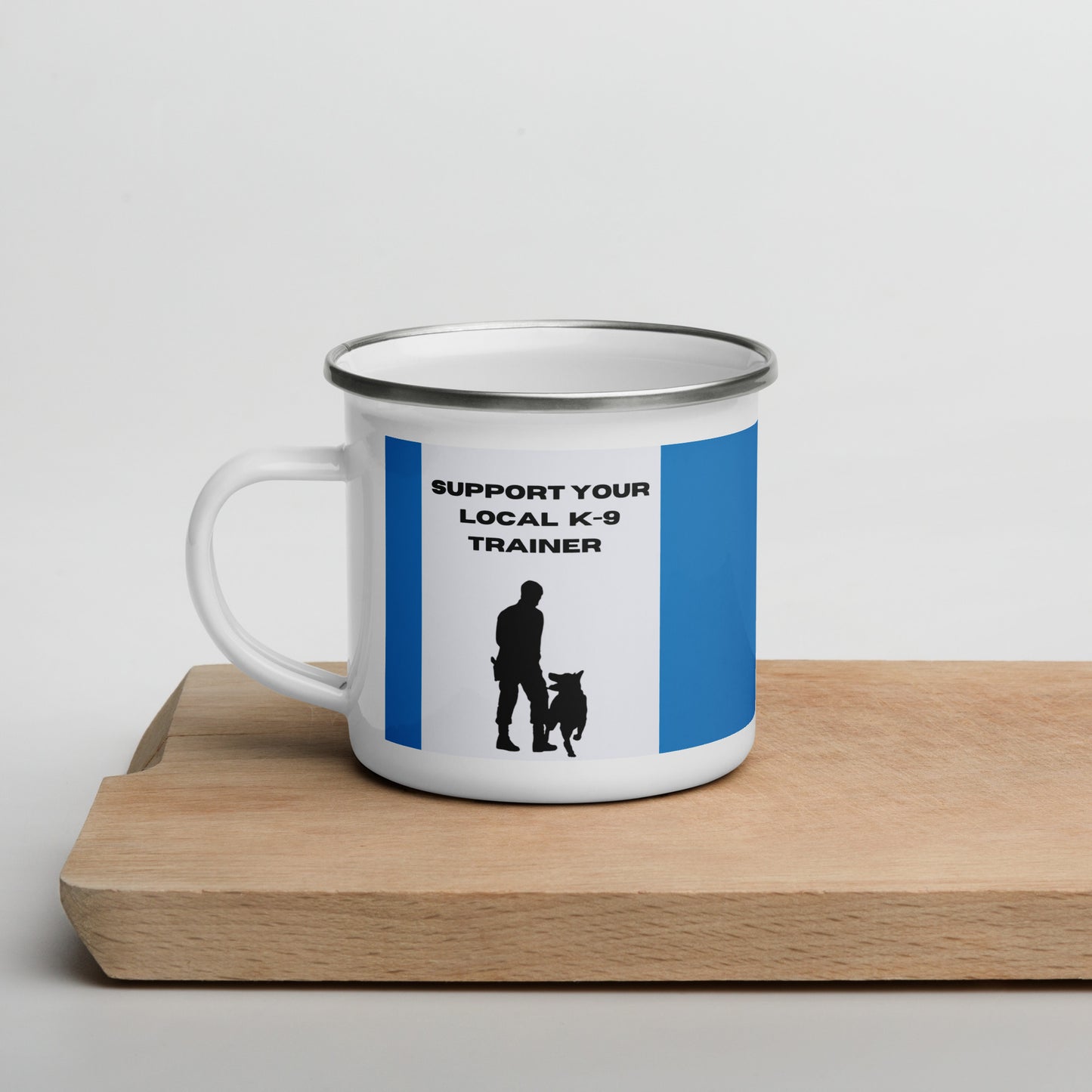 K9 trainer Enamel Mug