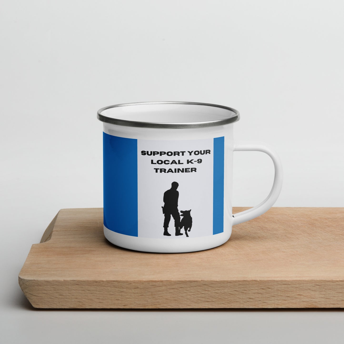 K9 trainer Enamel Mug