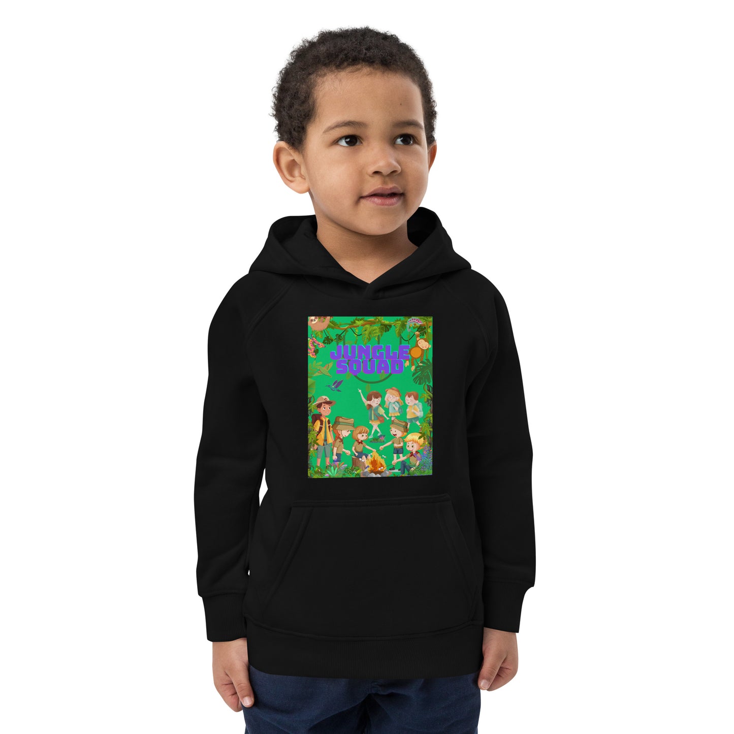 Jungle Squad Kids eco hoodie