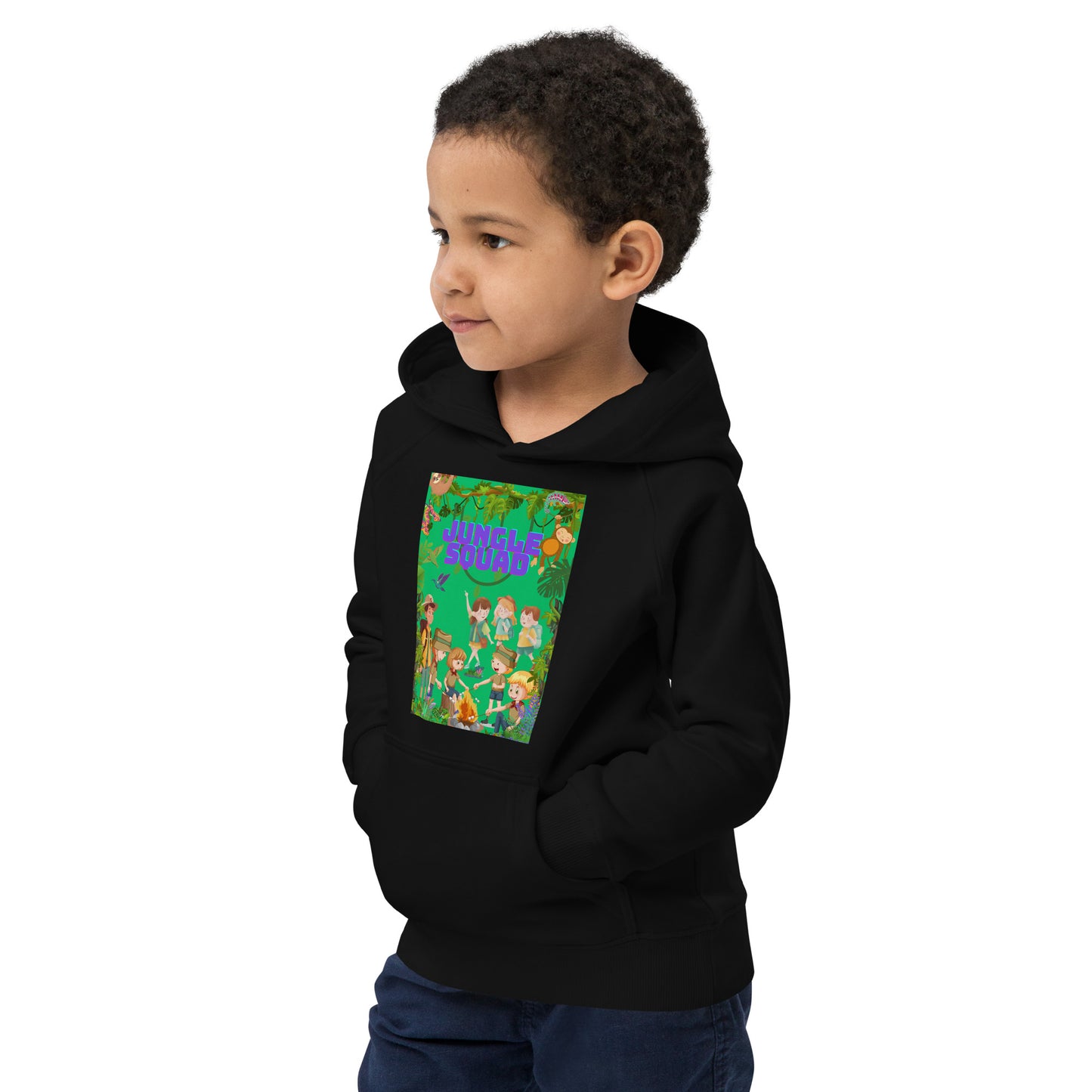 Jungle Squad Kids eco hoodie