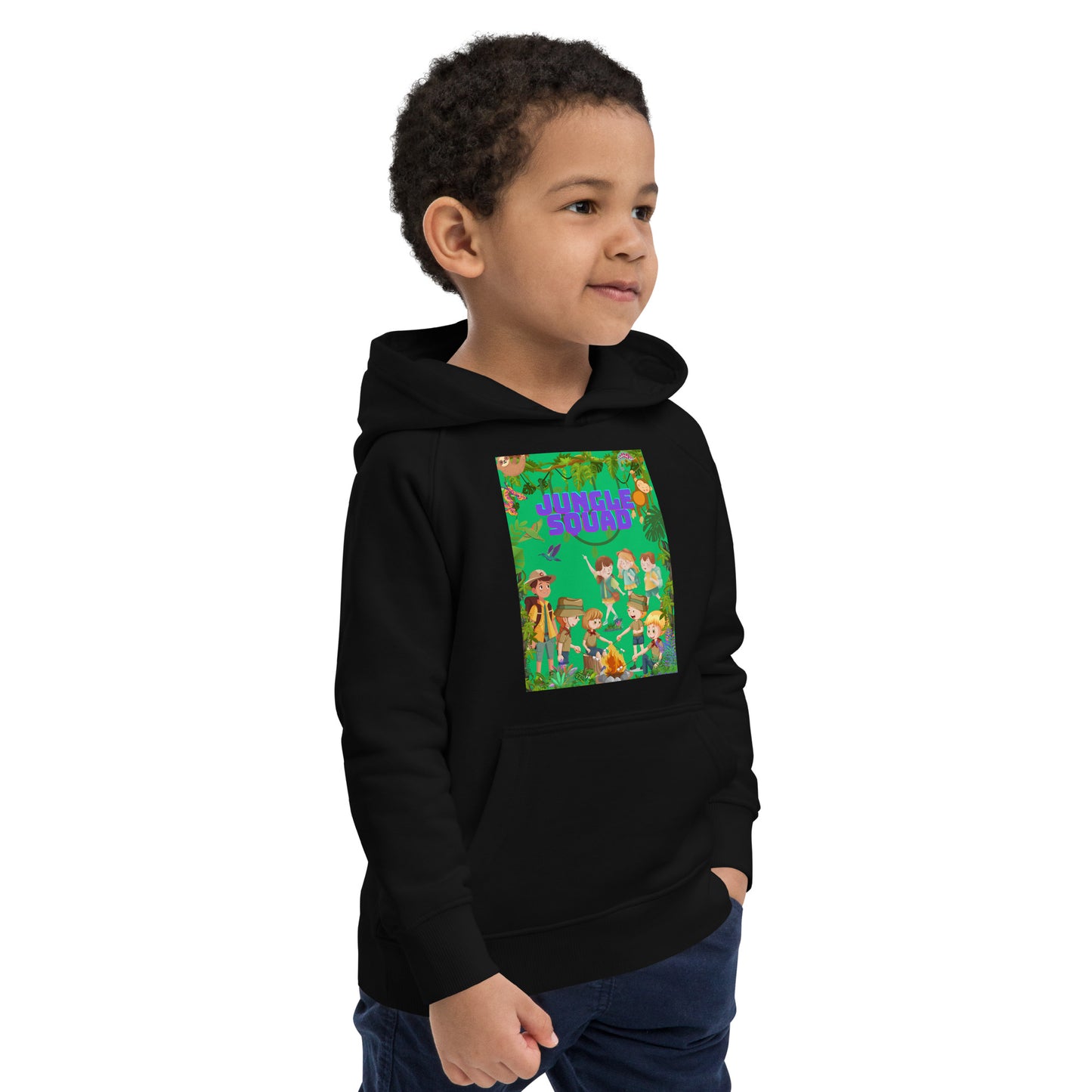 Jungle Squad Kids eco hoodie