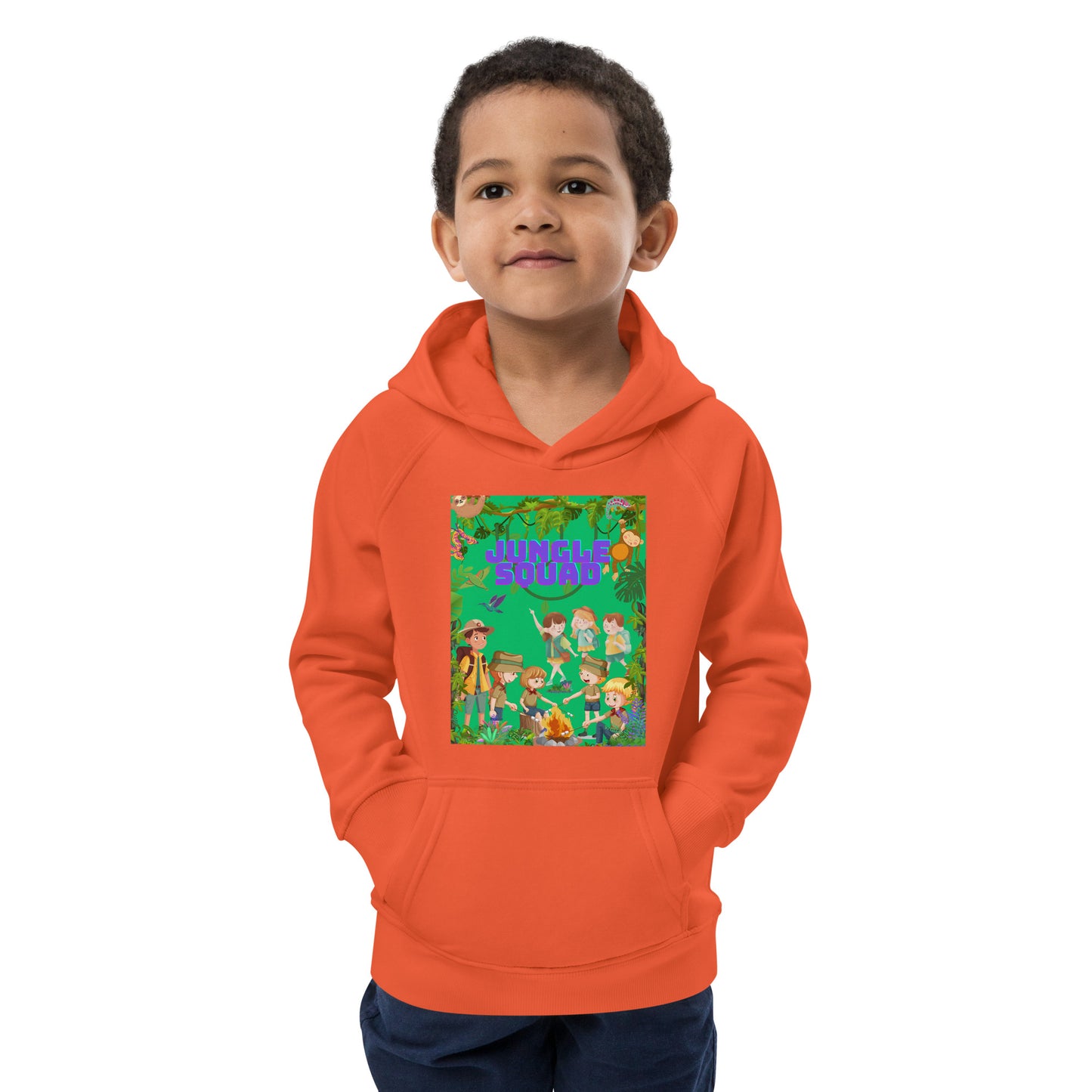 Jungle Squad K-Kids eco hoodie