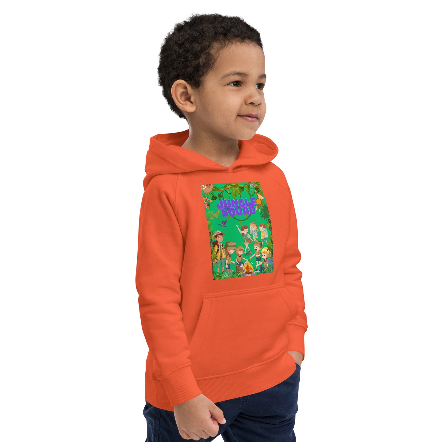 Jungle Squad K-Kids eco hoodie