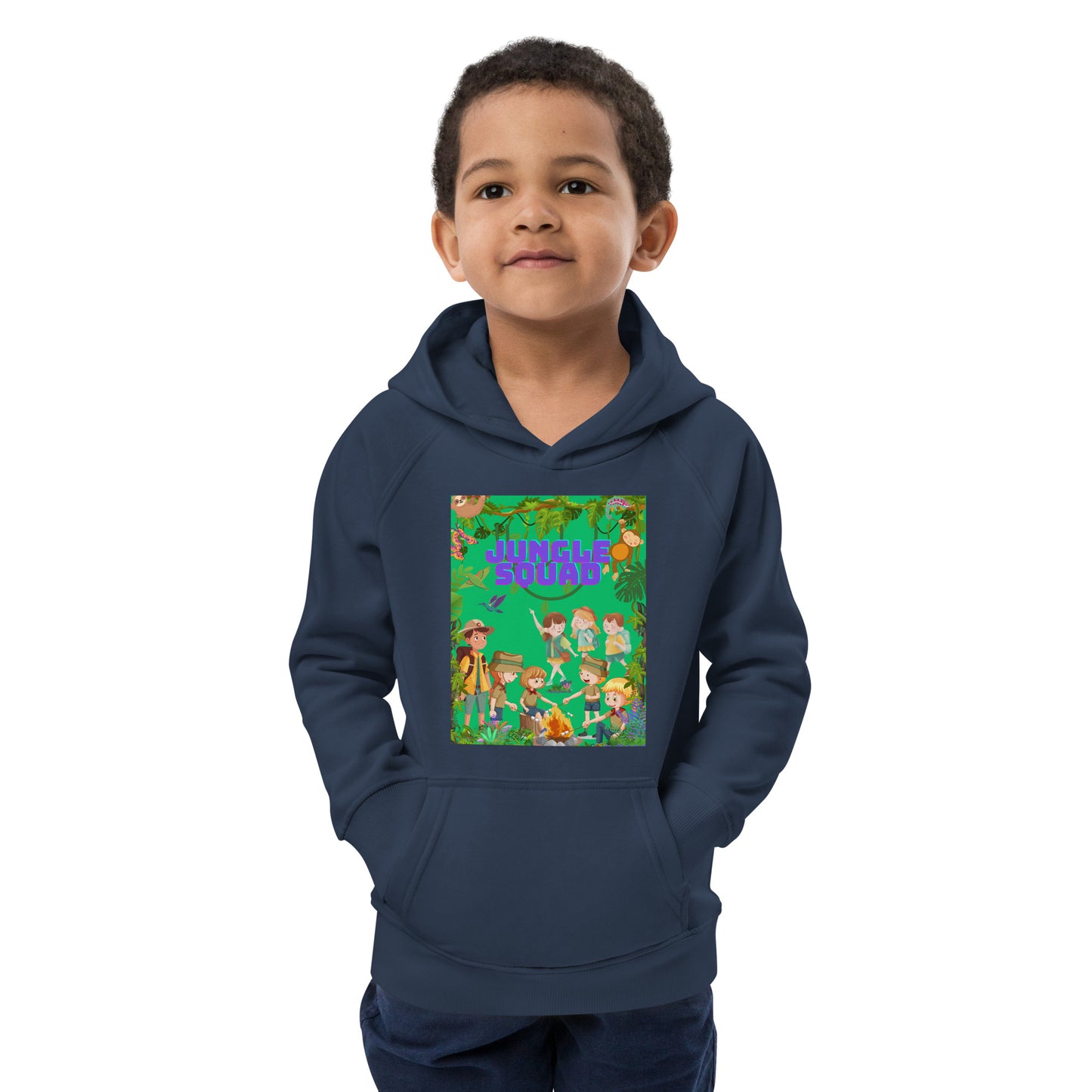 Jungle Squad K-Kids eco hoodie