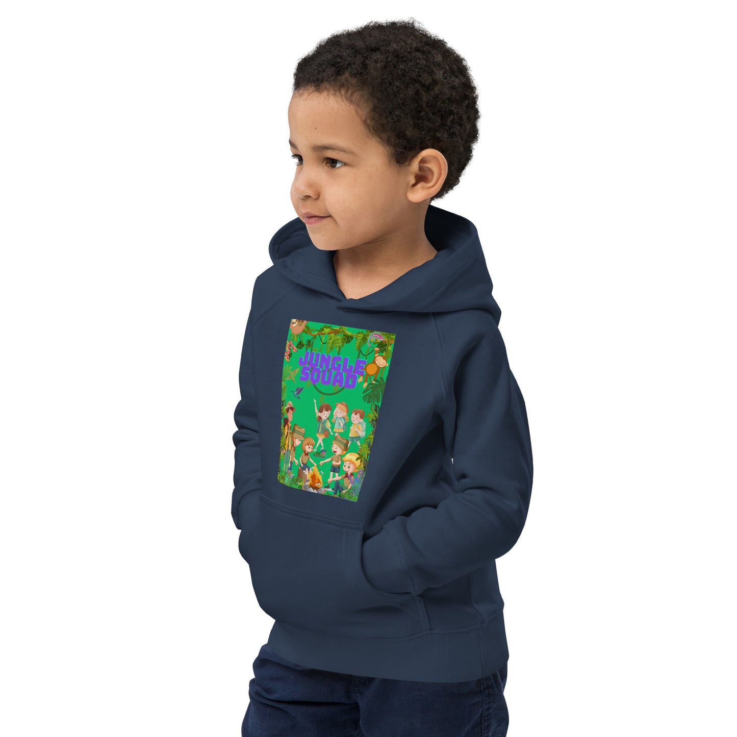 Jungle Squad K-Kids eco hoodie