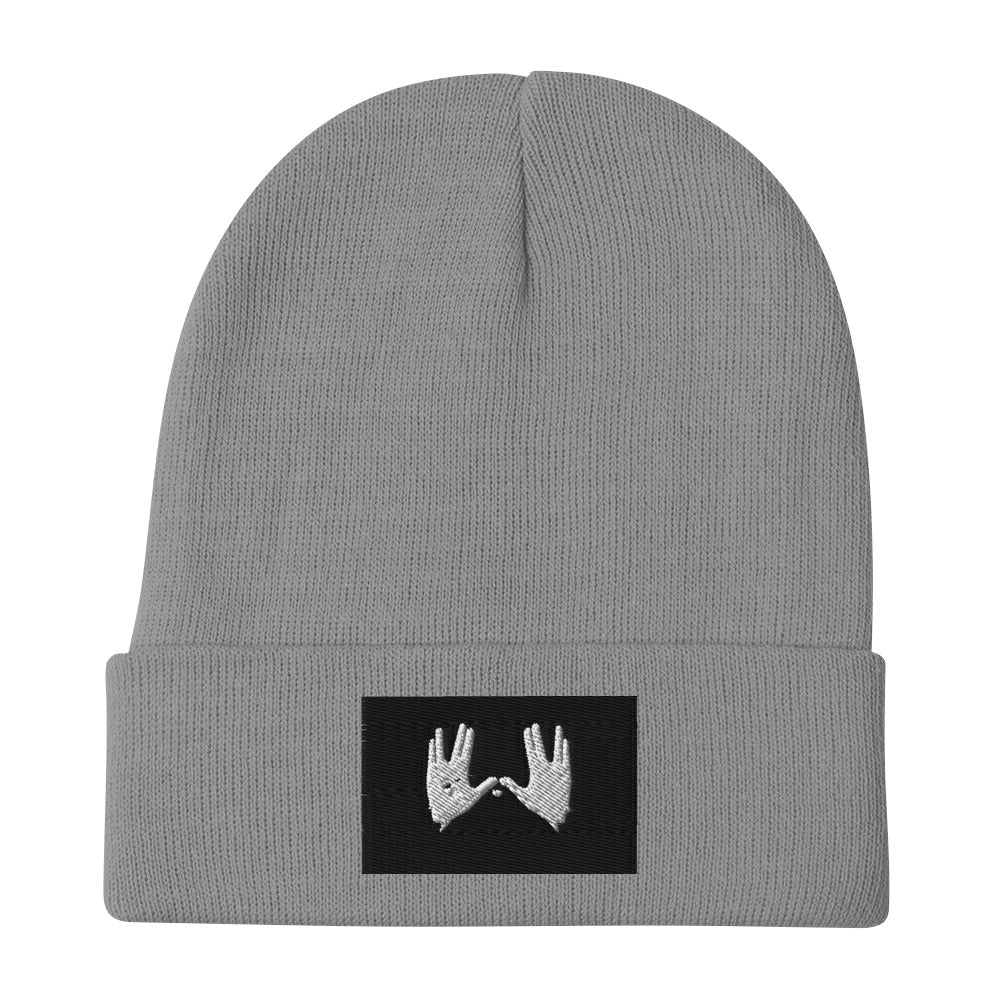 Yahs name & hands Embroidered Beanie