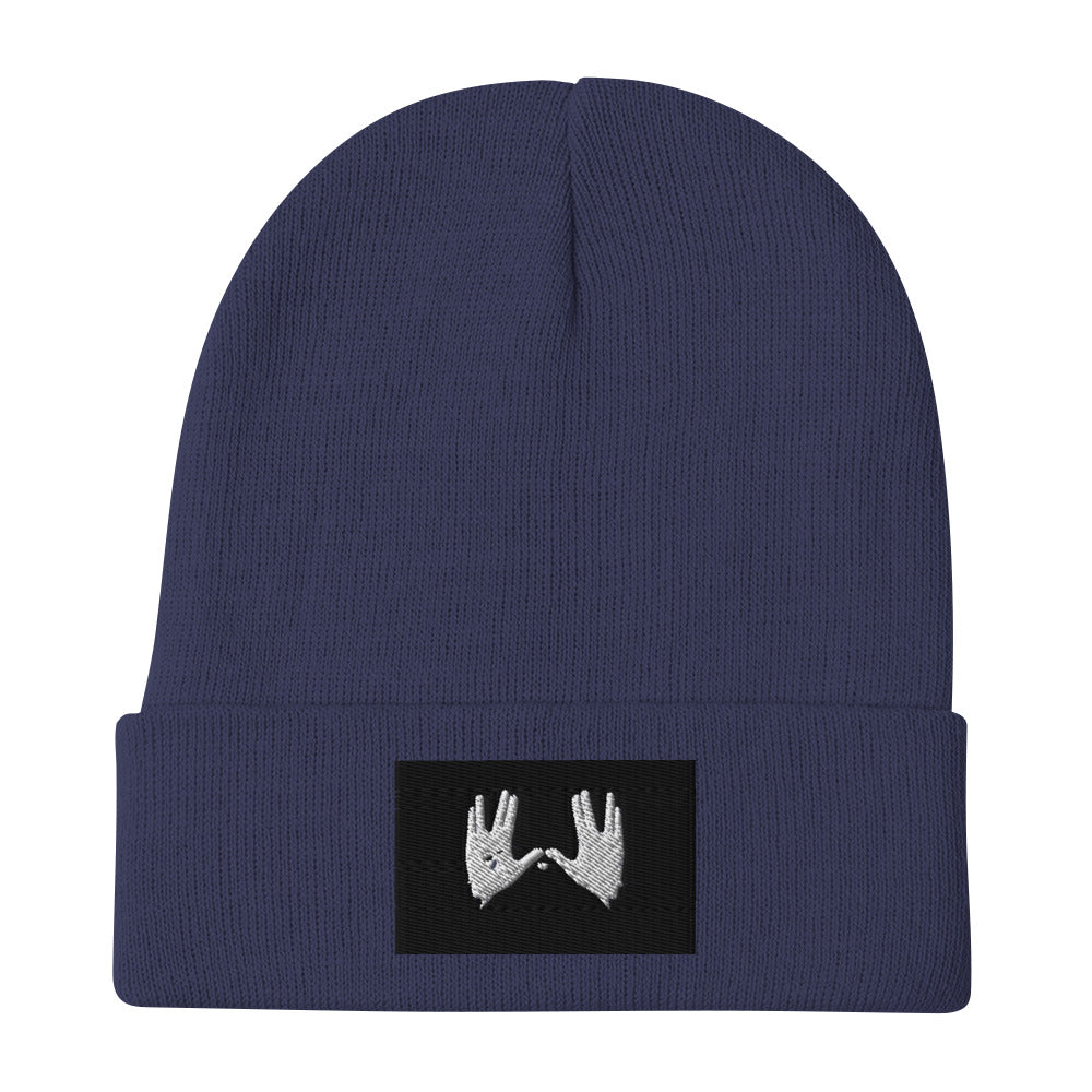 Yahs name & hands Embroidered Beanie