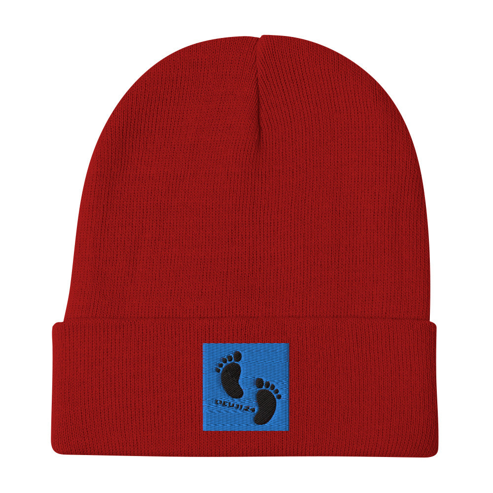 Israel feet-Embroidered Beanie