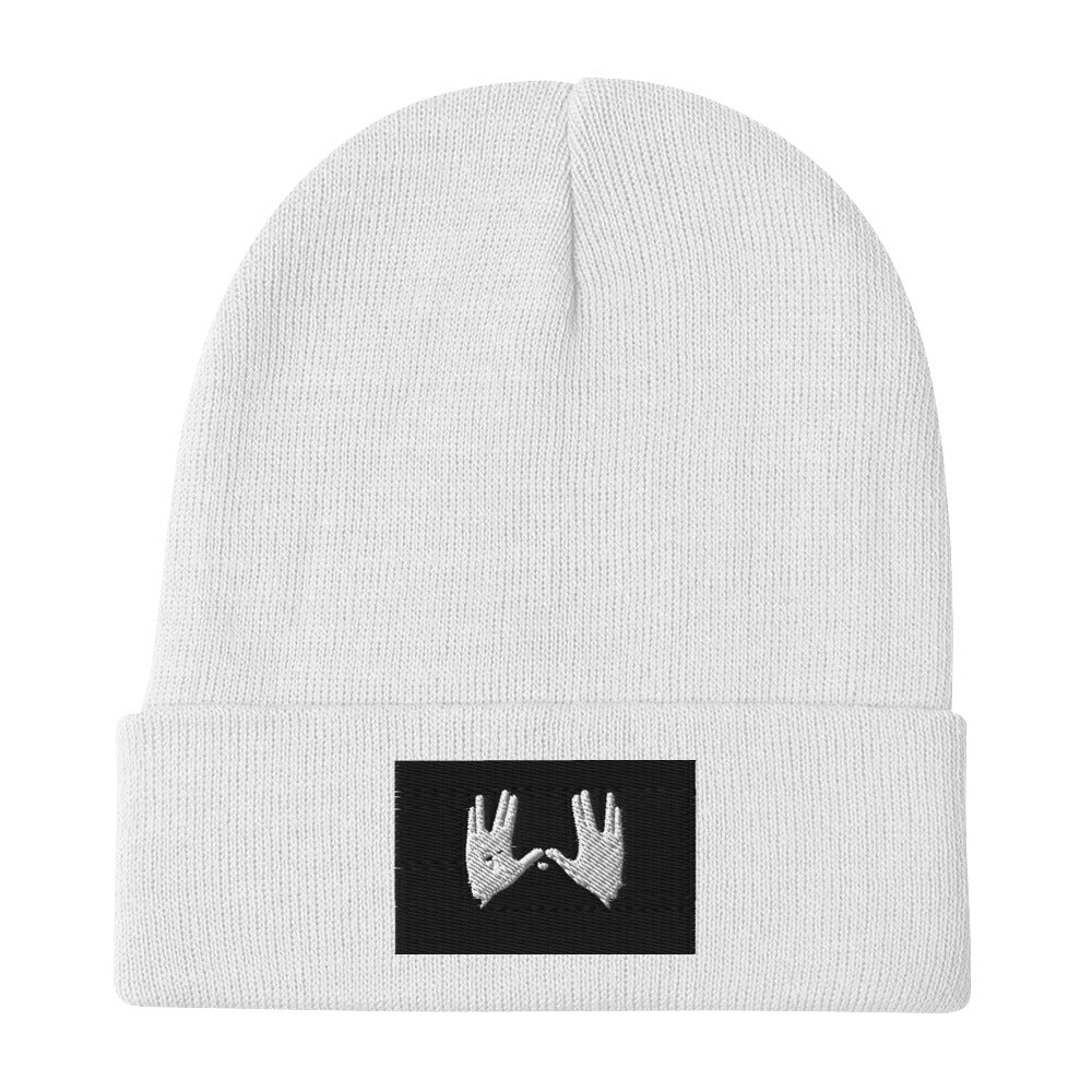 Yahs hands-Embroidered Beanie