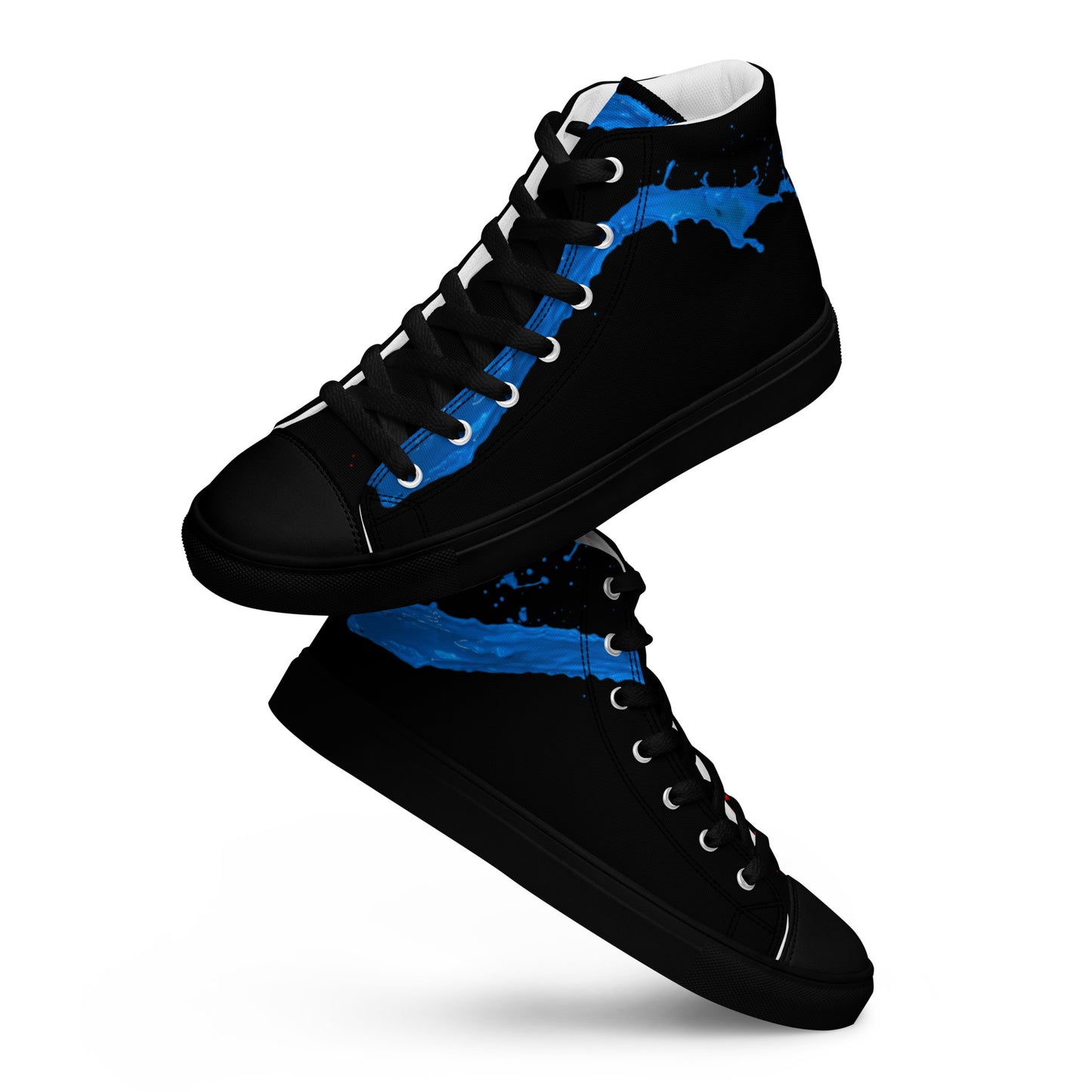 Men’s high top canvas shoes