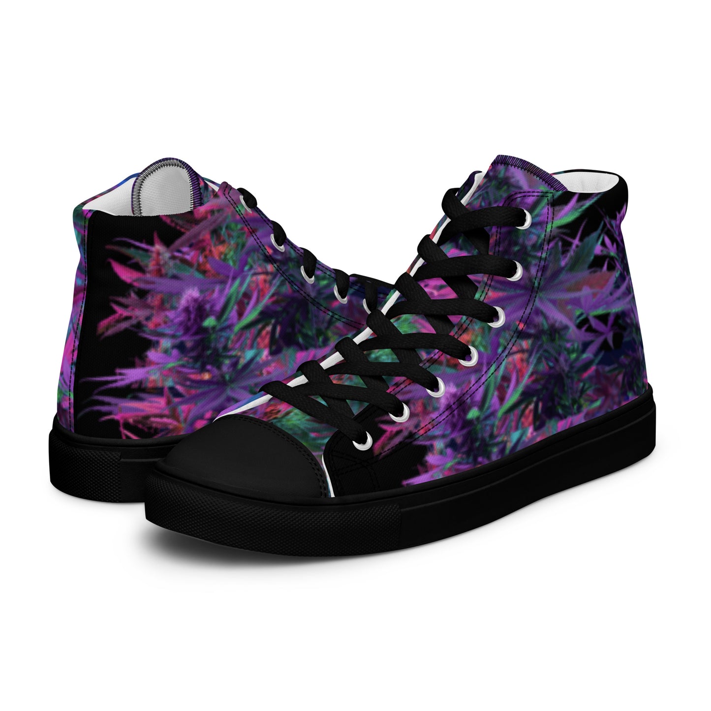 Galaxy-Men’s high top canvas shoes