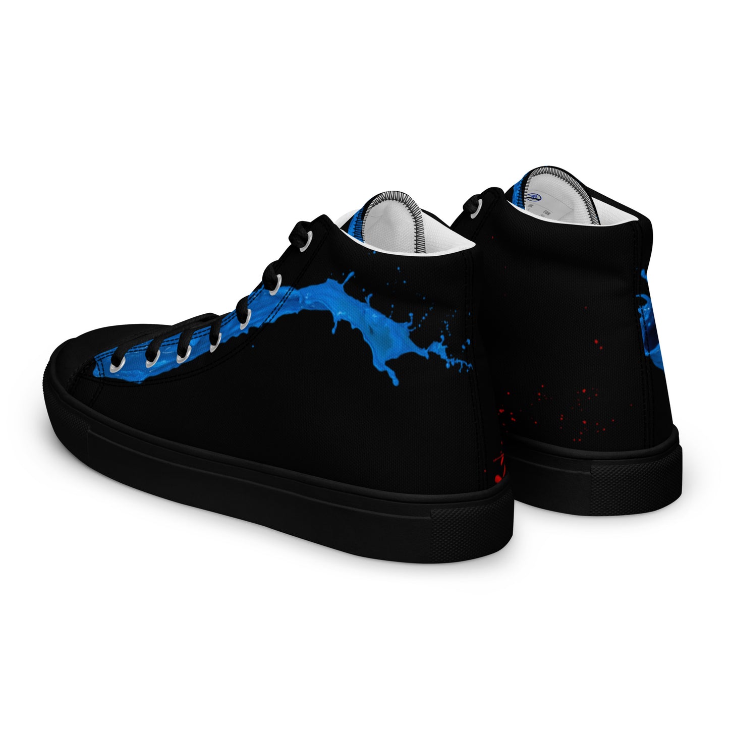 Men’s high top canvas shoes