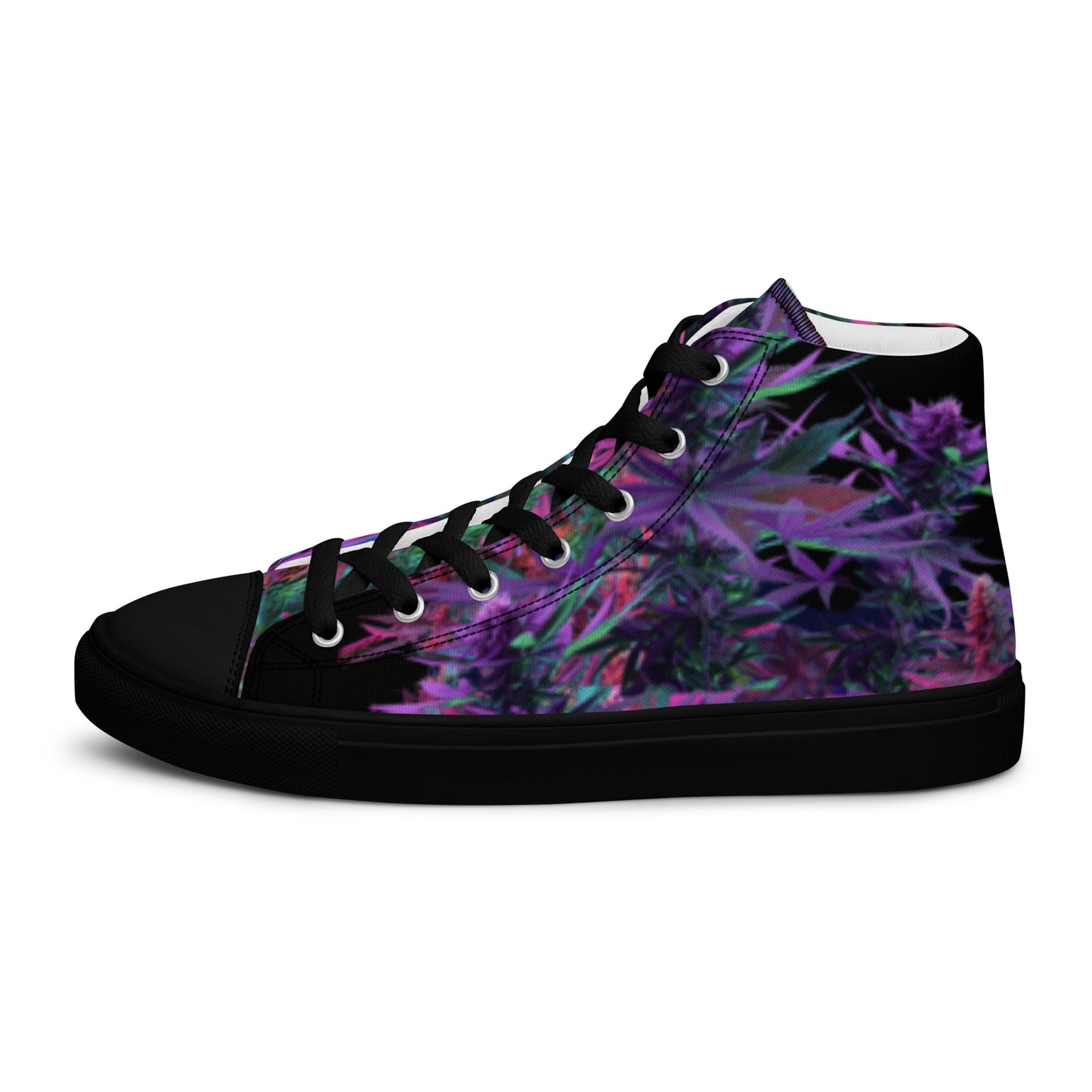 Galaxy-Men’s high top canvas shoes