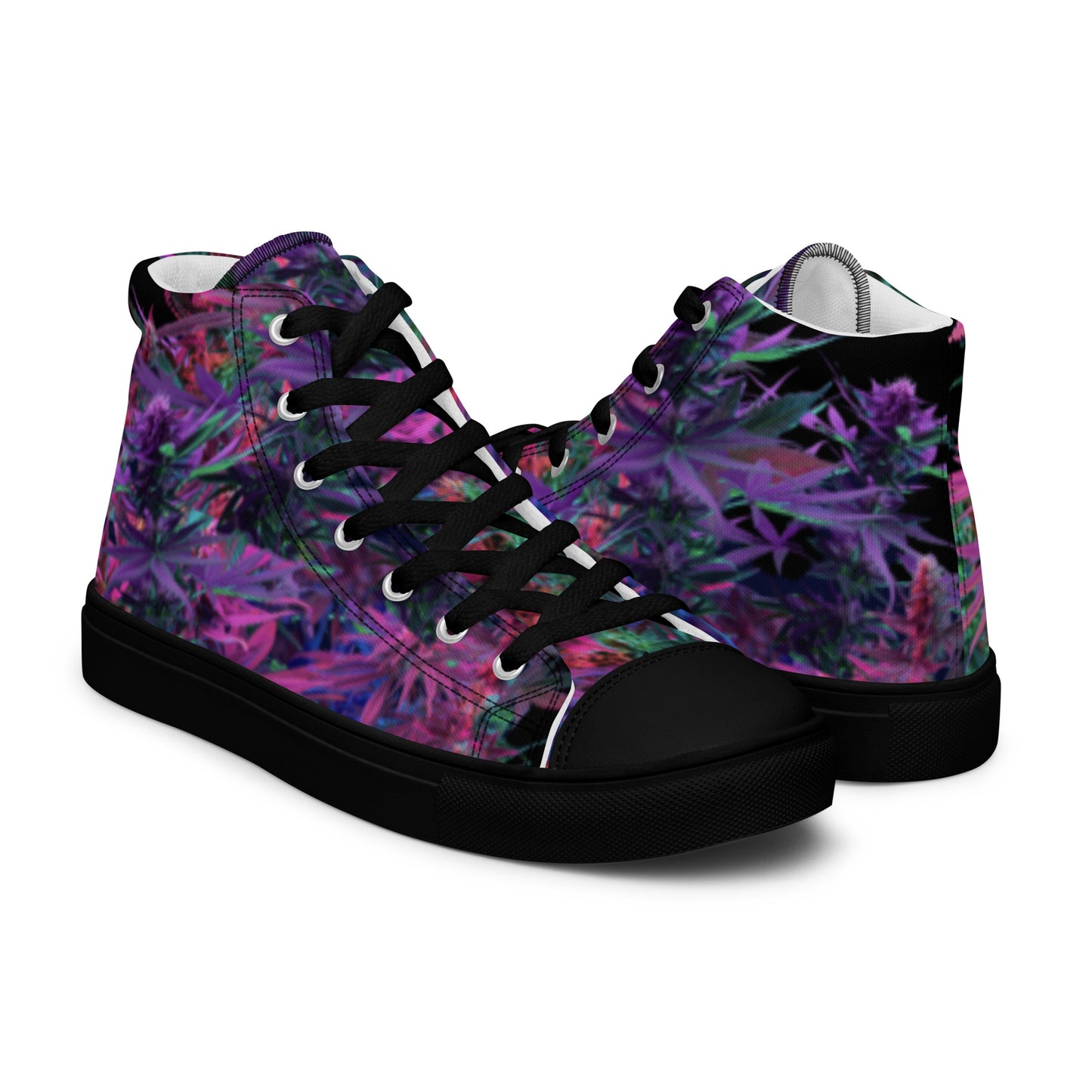 Galaxy-Men’s high top canvas shoes