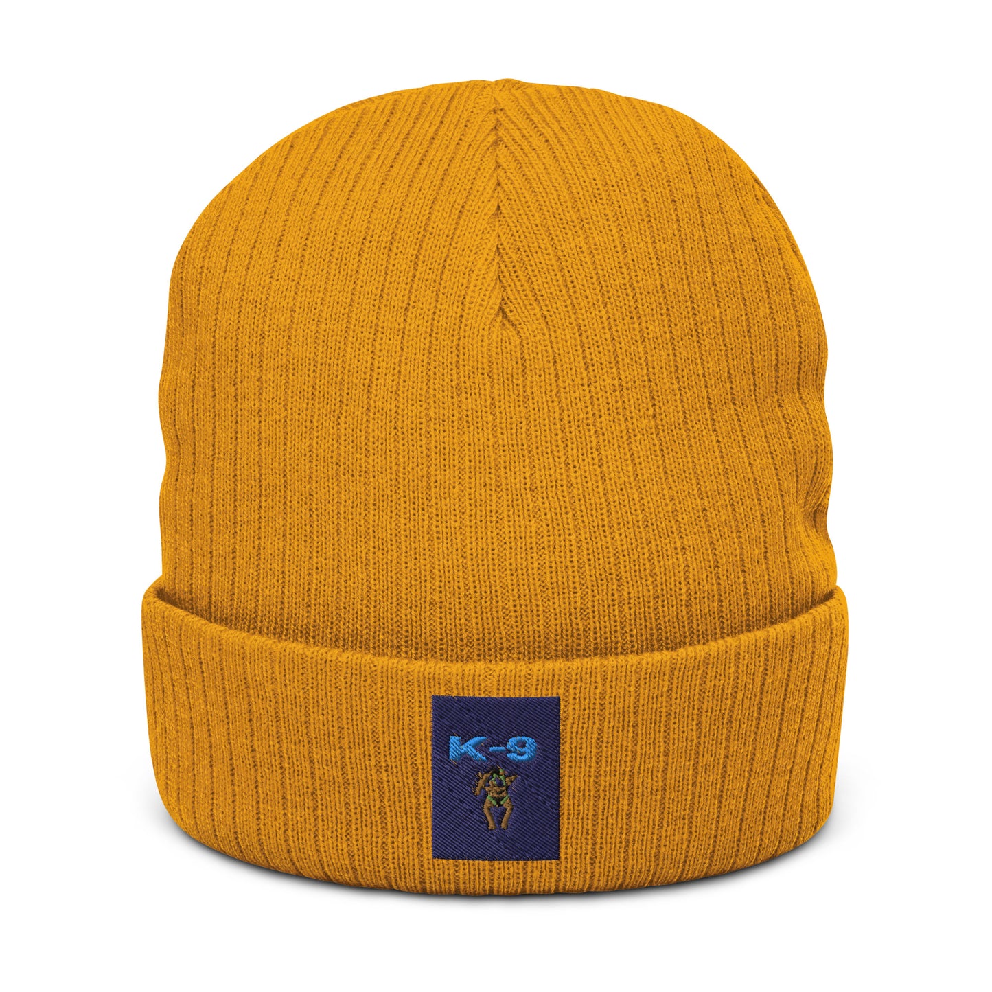 k-9 Ribbed knit beanie