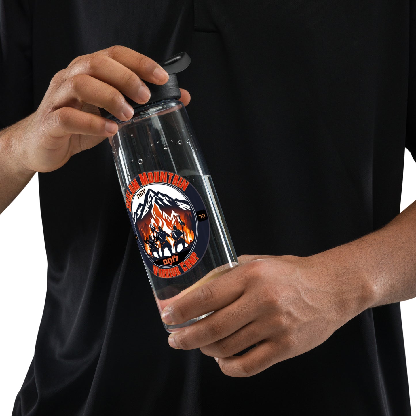 Sports water bottle