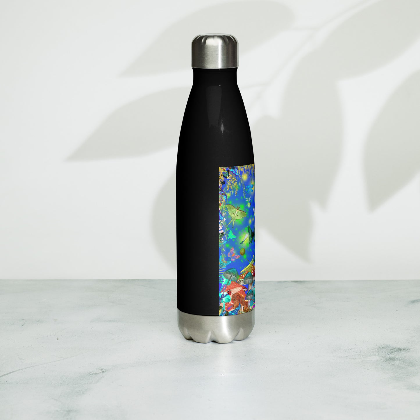 Stainless steel water bottle