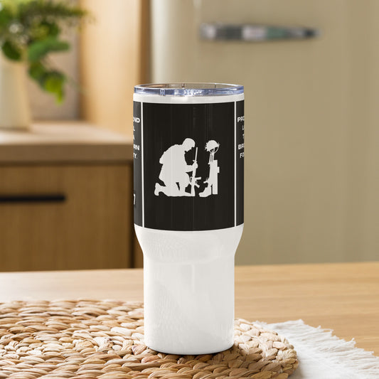 Adversity-Travel mug with a handle