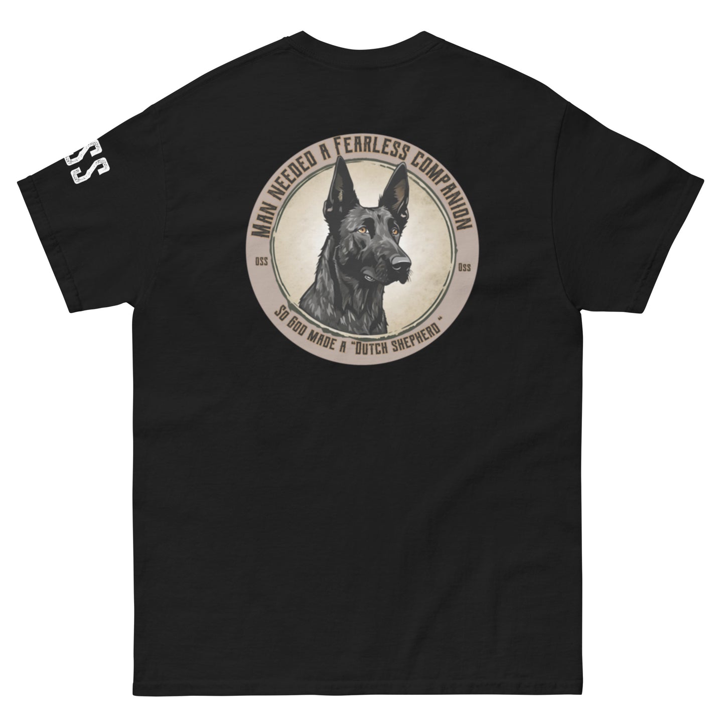 So God made a Dutch Shepherd-Unisex classic tee