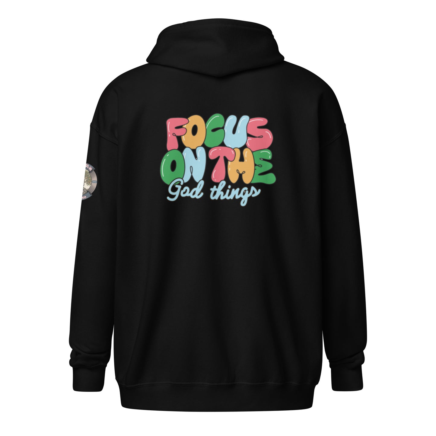 Live by Faith-Unisex heavy blend zip hoodie