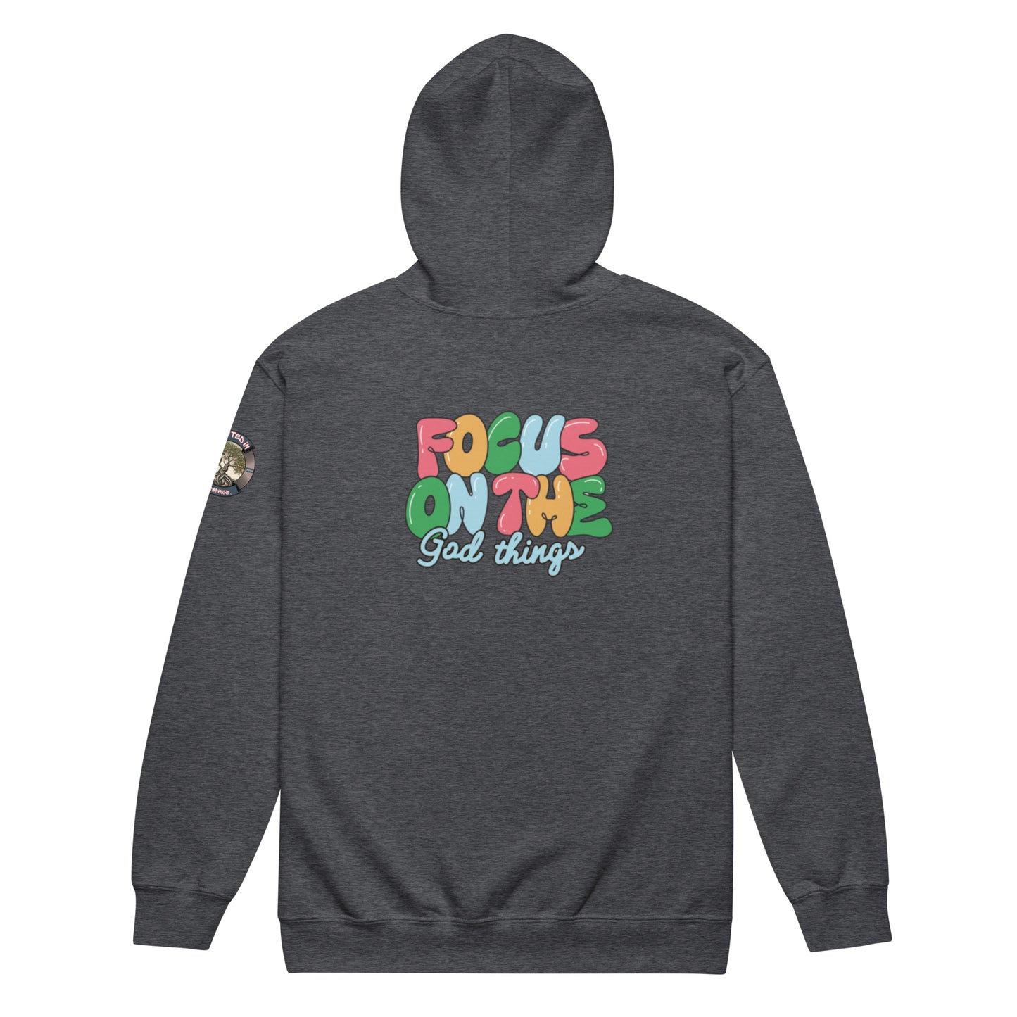 Live by Faith-Unisex heavy blend zip hoodie