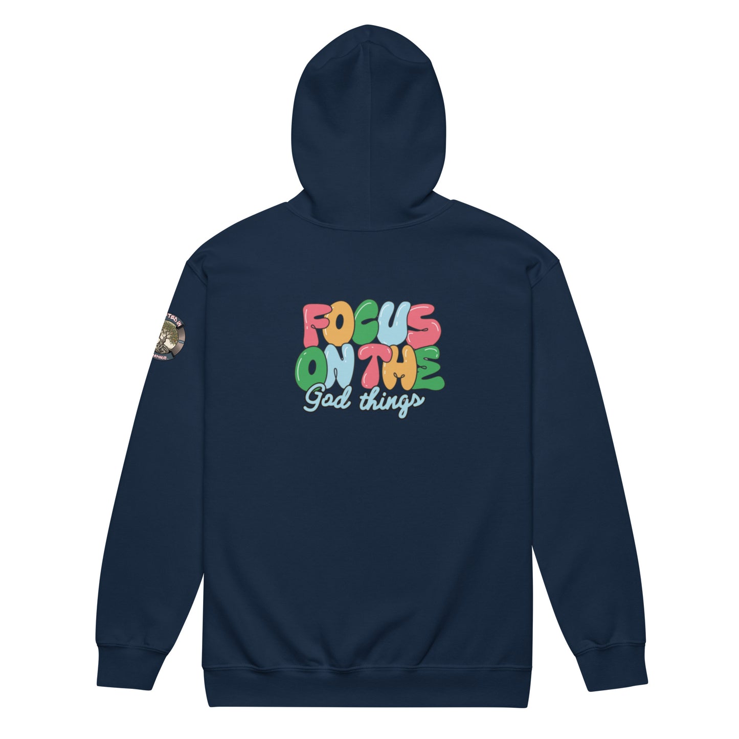 Live by Faith-Unisex heavy blend zip hoodie