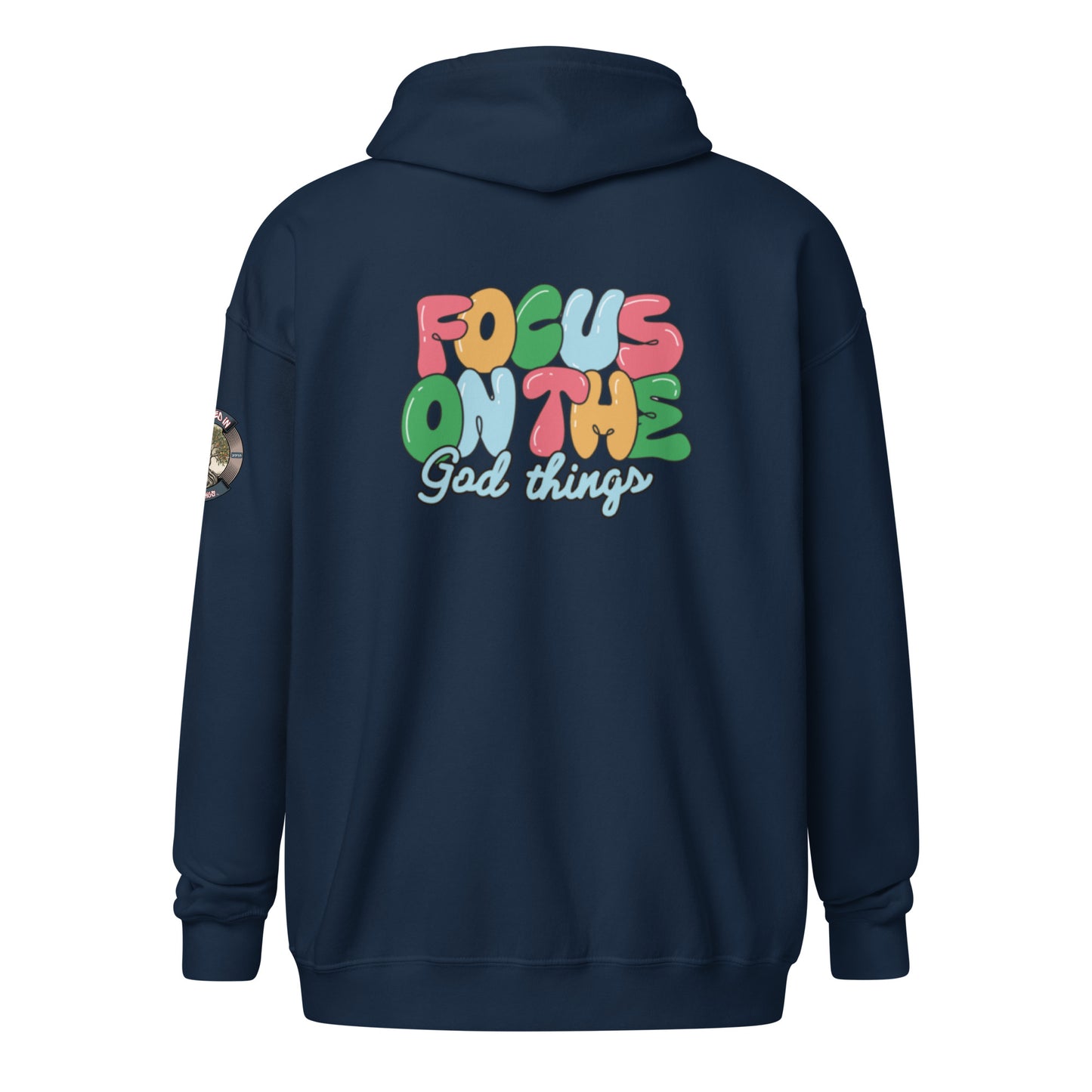 Live by Faith-Unisex heavy blend zip hoodie